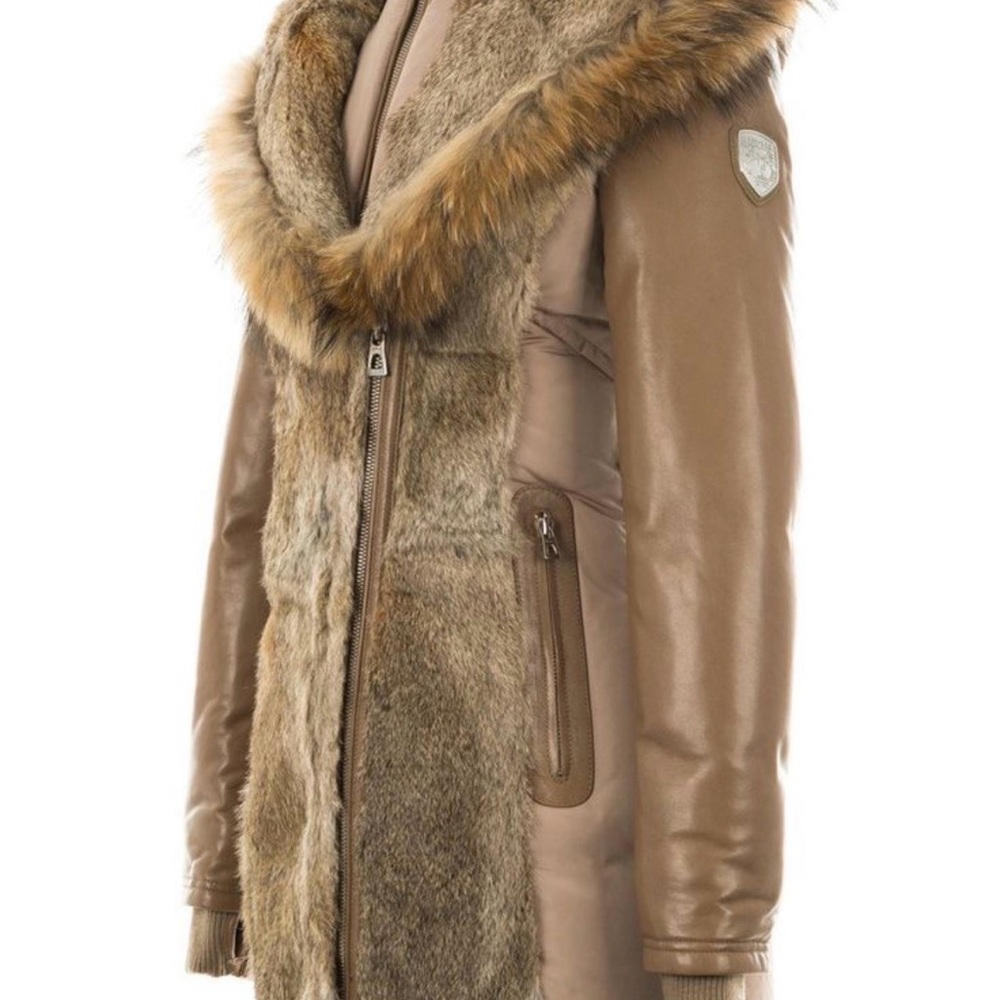 RUDSAK Brown Faux Fur Teddy Jacket